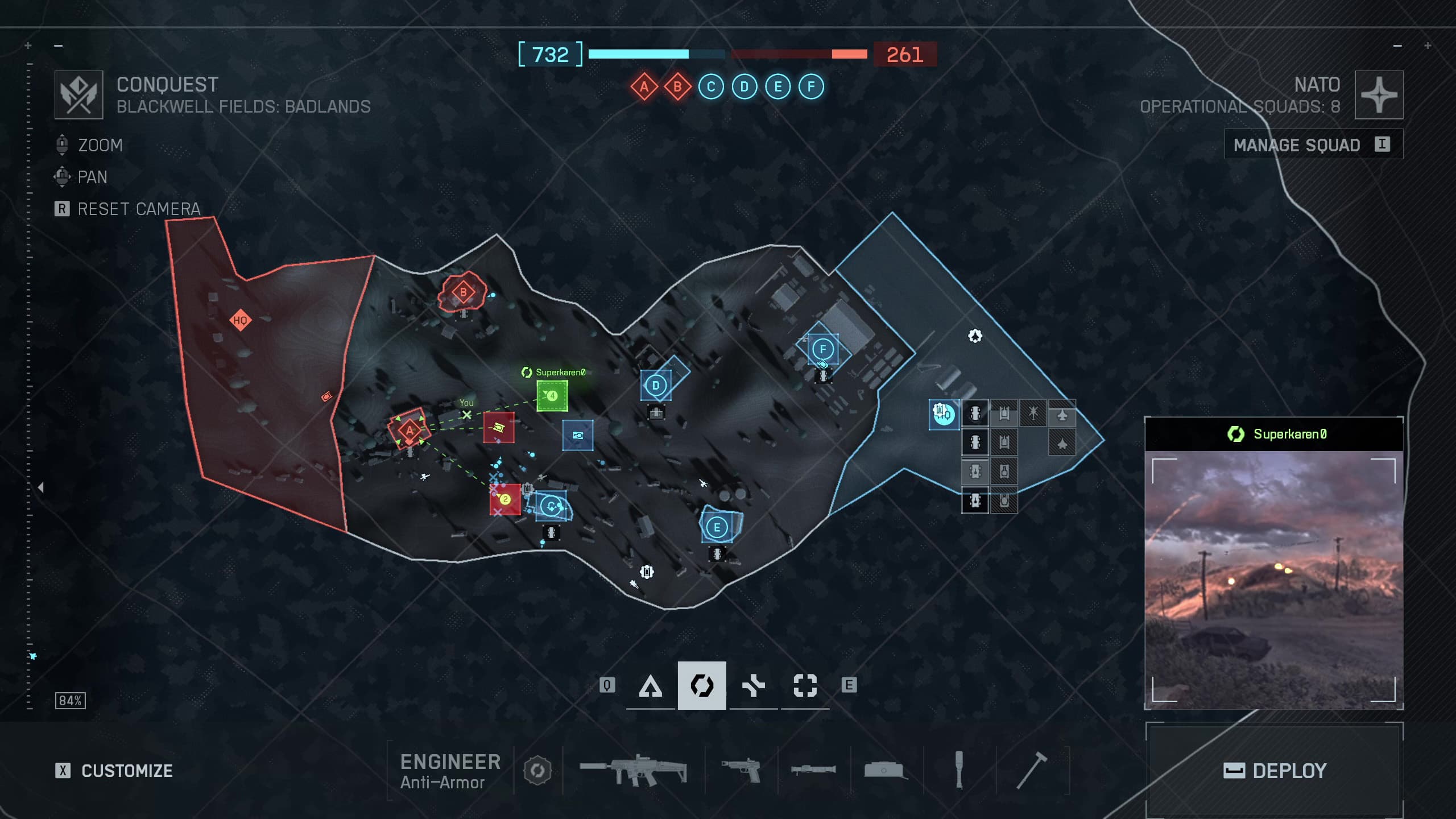 Map Control & Positioning